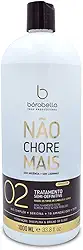 Borabella Progressive No More Cry - Escova Progressiva Tratamento Profissional 1L - Alisamento Sem Odor, Brilho Espelhado