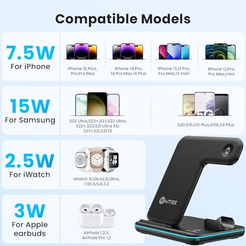 Waitiee Z5S Wireless Charger 3 In 1 thumb #7