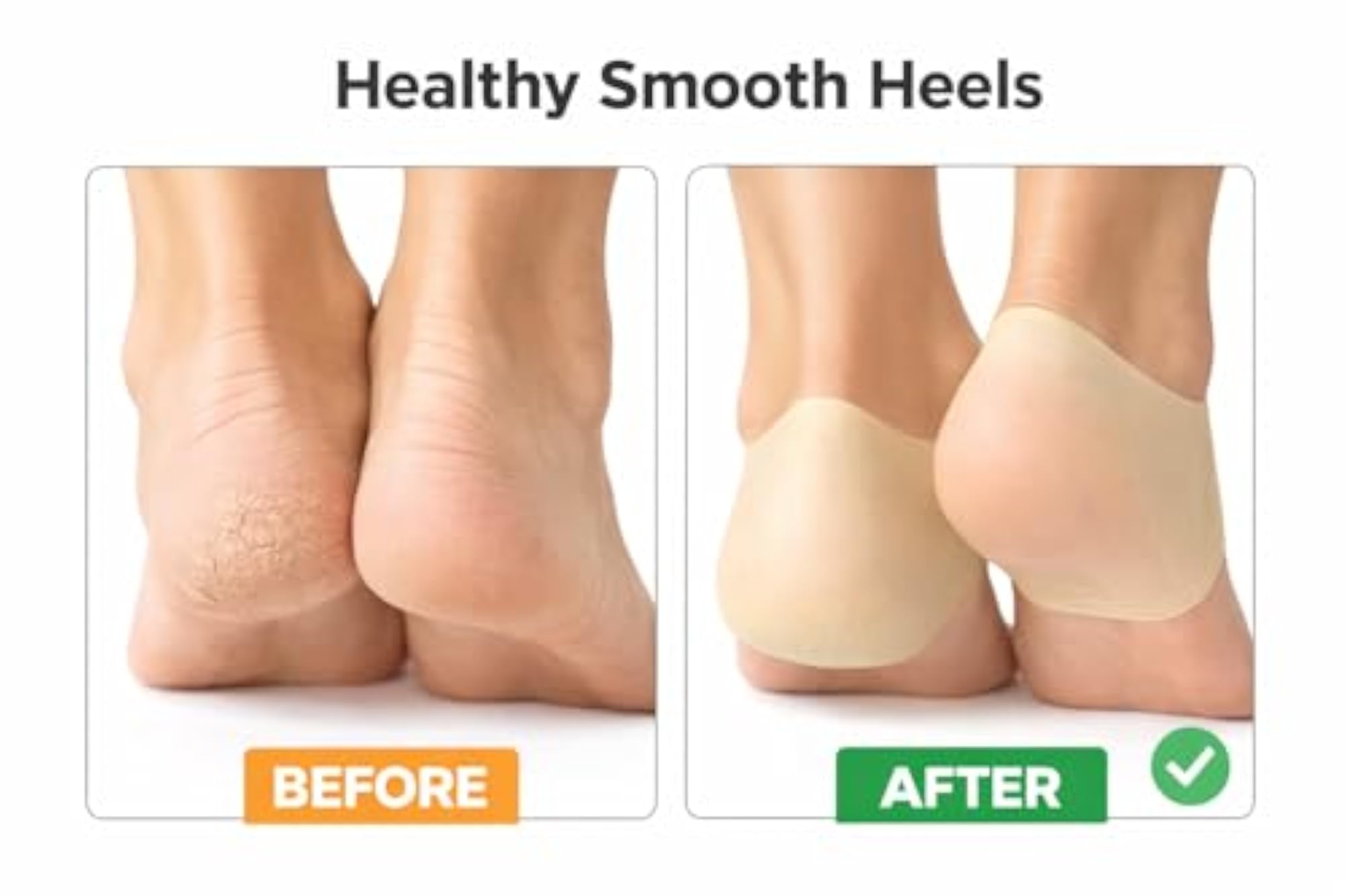 Multi-Purpose Heel Care Socks for All-Day Comfort