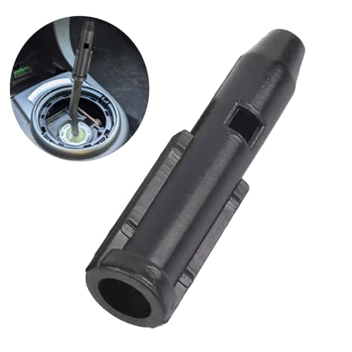 Juttzzei Pommeau de Levier de Vitesse, Adaptateur pour Peugeot 106 107 206 207 301 306 307 2008 406 508 Citroen C1 C2 C3 C4, Manche en Plastique Noir