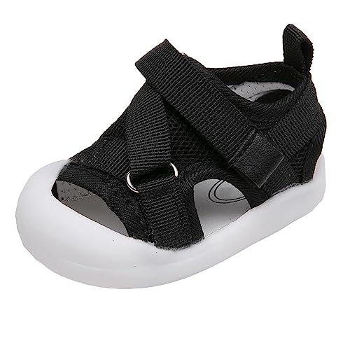 Baby Boys Girls Sports Sandals Lightweight Anti-Slip Rubber Sole Beach Aquatic Water Shoes Toddler First Walking Shoe