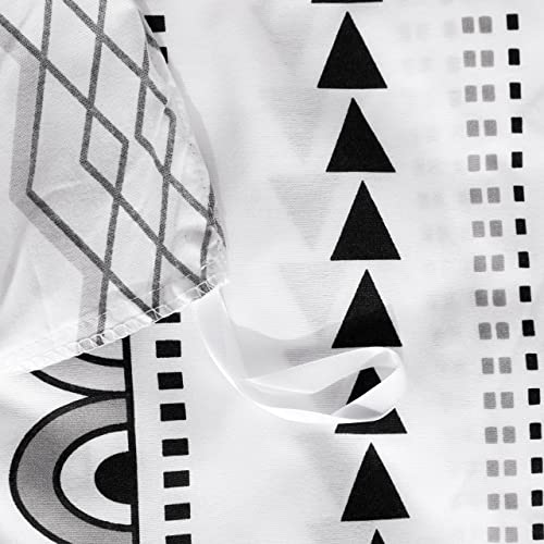 NTBAY Set copripiumino 100% microfibra spazzolata