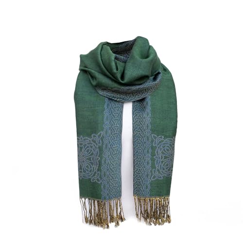 Gaelsong, Celtic Rita Trinity Knot Scarf for...