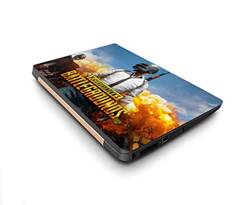 Image of Galaxsia Pubg Battlegrounds Vinyl Laptop Skin /Sticker /Cover /Decal Compatible for Any Laptop (Hp /Dell /Sony /Acer /Lenovo /Asus etc..) Brand Models of Size 13 to 13.3 Inches Laptop Or Notebook.