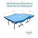 Harvil Heavy-Duty Indoor Table Tennis Table Cover with Elastic Hems