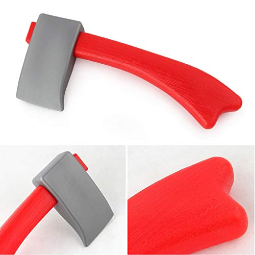 MINGSTORE 4pcs/Set Children Firefighter Fireman Cosplay Toys Kit Fire Extinguisher Intercom Axe Wrench Gifts for Kids