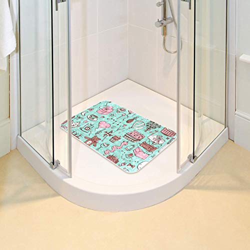 Tapis de bain antidérapant bébé ours évite les glissades