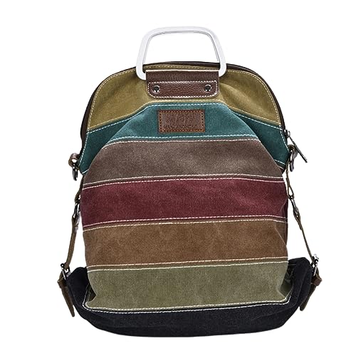 Sac cabas à rayures de grande capacité Healeved pour femme