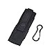 Harnds Nylon Knife Sheath with Carabiner Knife Pouch with Belt Clip Elastic Side Panels Flashlight Pouch Multitool Holster