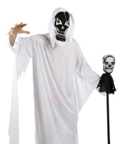 DEGUISEMENT HOMME SQUELETTE BLANC T.M/L 95239 Cover