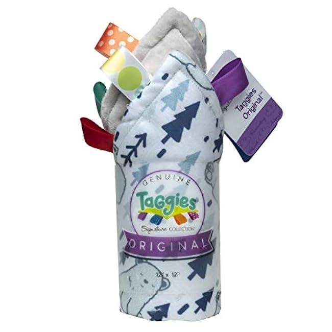 Taggies Original Blanket, 12 X 12, Comfy Bears