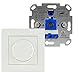 Produktbild REV Dimmer für LED Lampen und Glühlampen Lichtschalter UNIVERSAL, 230VAC, LED 3-100W, Glühl. 20-300W, Trafolast 20-300VA, weiss