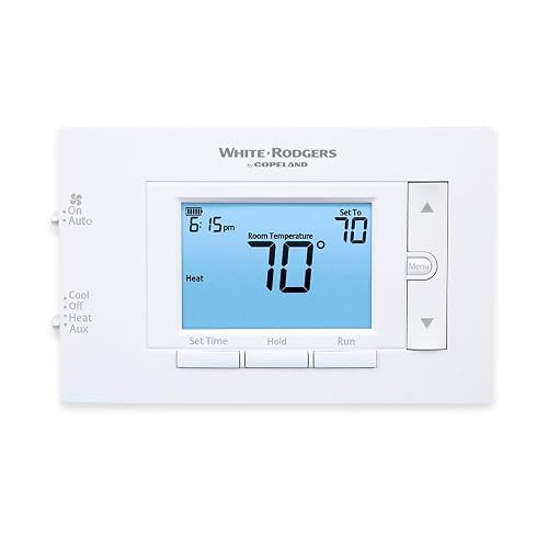 White-Rodgers Emerson 80 Series Programmable Heat Pump Thermostat