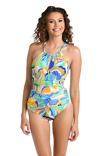 High Neck Keyhole Mio One Piece Swimsuit