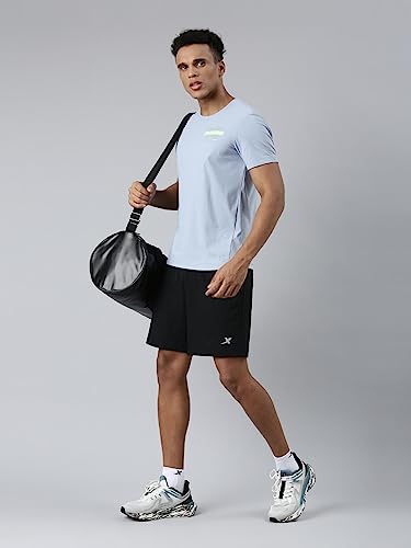 Image of XTEP Comfort Series (Sports Elastic Performance), Running Series, Superior Stretch, Polyamide & Elastane, Crew Neck Comfort Running T-Shirt for Men (White)