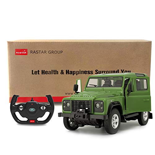 image for Land Rover Defender RC Car, RASTAR 1/14 Land Rover Remote Control Toy 