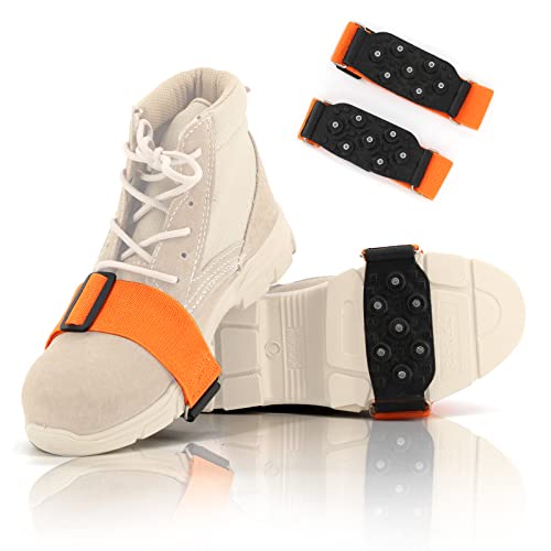 4-tlg. Schuhspikes Anti-Rutsch | Für Eis & Schnee | Universal Für Alle Schuhe Bis -40°C