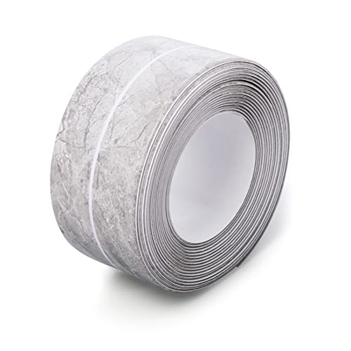 Lusofie Ruban de Calfeutrage Etanche 1,5 Pouces x 10,5 Pieds Bande de Calfeutrage Pour Cuisine Salle de Bain Ruban D'étanchéité en PVC Pour Evier Cuisine...