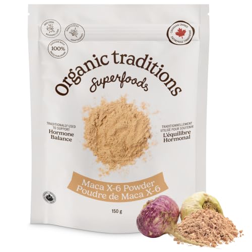Poudre de maca rouge gélatinisée Organic Traditions