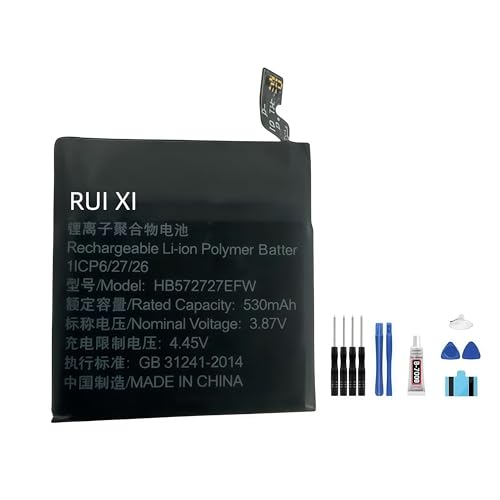 Batería compatible para Huawei Watch4 ARC-AL00 530mAh miniatura 1