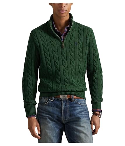 POLO RALPH LAUREN Mens Cable-Knit Cotton...