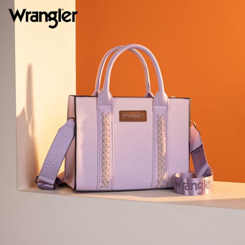 Image of Wrangler Tote Bag for Women Designer Satchel Handbags Top-handle Purses with Strap