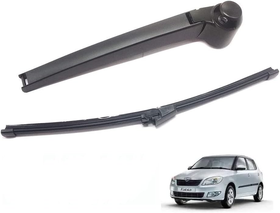 Kylo Rear Windshield Wiper Arm and Blade set Kit | Dicky/Diggi Arm and Blade Set | Back Wiper Kit - Replacement for Fabia