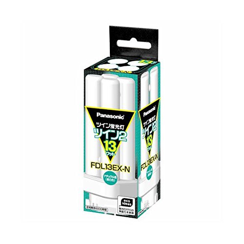 Panasonic ツイン蛍光灯 FDL13EX-N 6個セット Amazon.co.jp: (まとめ) パナソニック ツイン蛍光灯 ツイン2 13W形 昼
