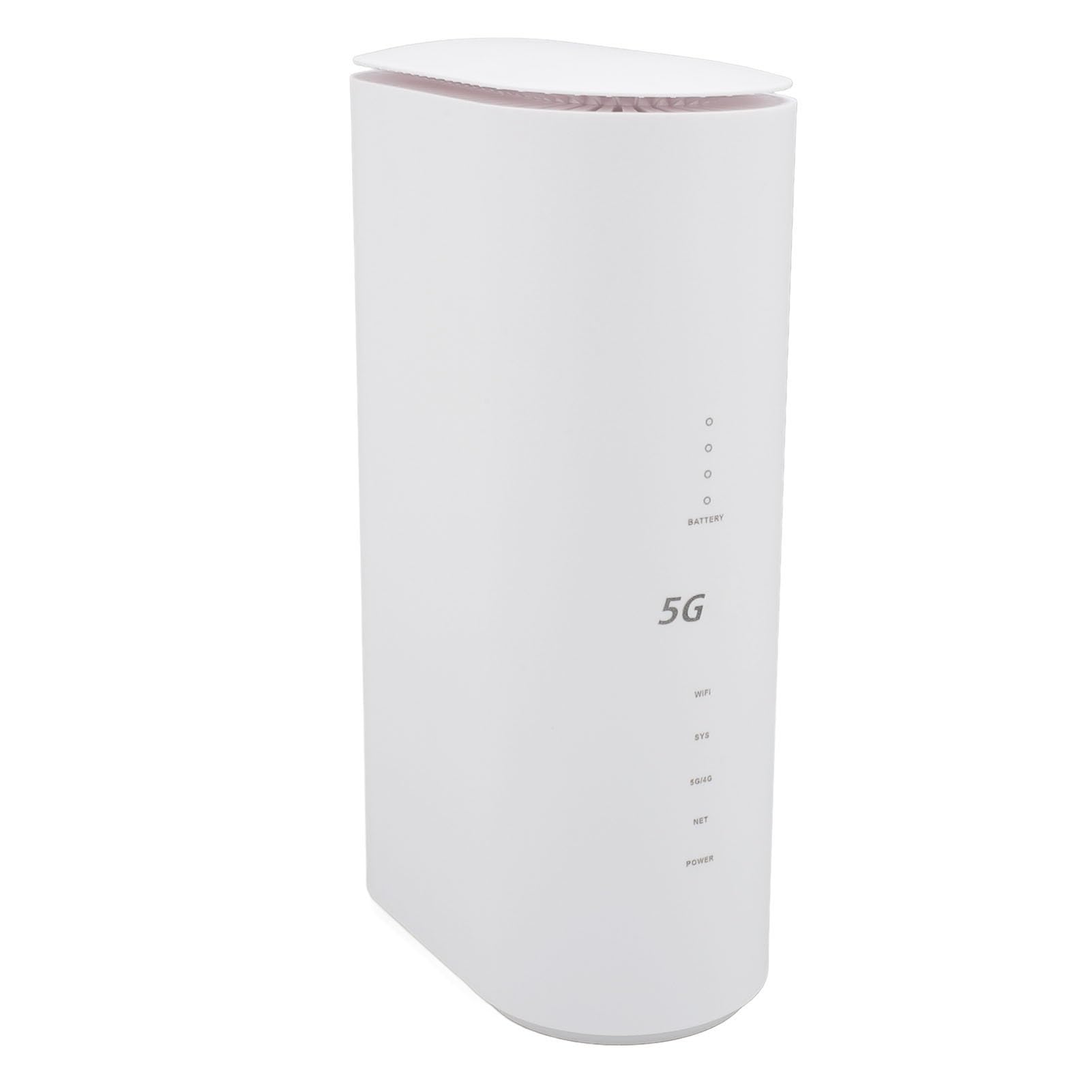 Router 5G, 8 Antenne Ad Alto Guadagno, 32 Utenti, Basso Consumo Energetico, Dissipazione del Calore, connettività Continua con Slot per Scheda SIM, per Casa, Ufficio, Viaggi