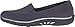 Skechers womens Reggae Fest - Willows Flat, Charcoal Mesh, 7 US