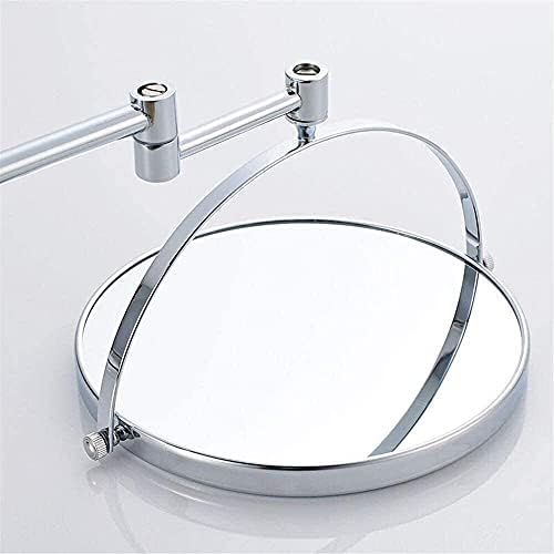 Bathroom Mirror Rotating Folding Beauty Mirror Double Sided 3 Times Magnification Wall Hanging Shaving Mirror image 5