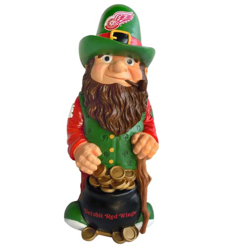 FOCO Detroit Red Wings Team Leprechaun Gnome