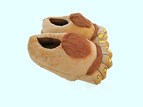 Yuchen Pantofole in peluche unisex Hobbit Foot