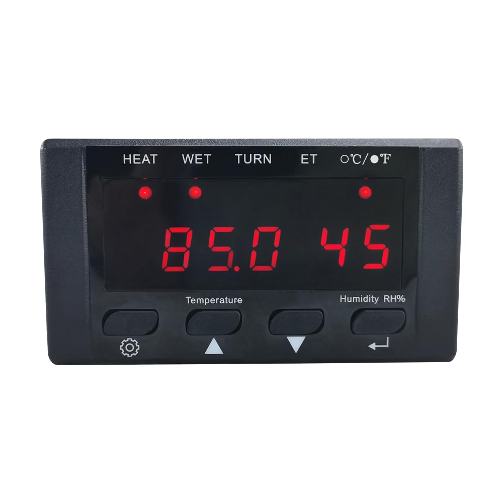 Contrôle de la température et de l'humidité Accessoires incubateur d'œuf HT-10 Thermostat numérique