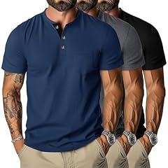 Denim Blue, Dark Gray, Black