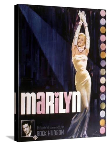 Art.com Marilyn De Rock Hudson Medium Canvas