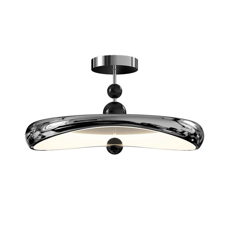 Plafonnier LED design français en acrylique avec éclairage 3 couleurs pour chambre