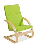 Kinder-Schwingsessel mit ergonomisch geformter Rückenlehne