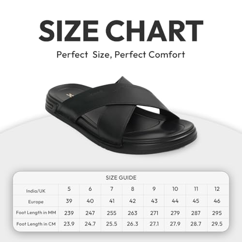 Image of Majestic Cross Strap Sandals | Structured Cross Band Design | Slip-On Entry | Textured Upper Finish | Flexible Sole Build |For Indoor Wear & Relaxed Outings