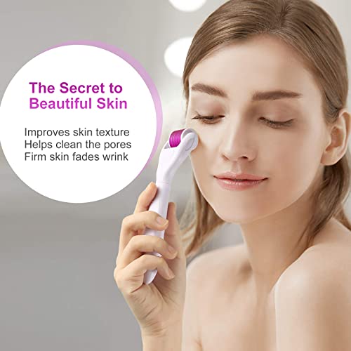 image for YaFex Derma Roller Kit for Face and Body - 0.25mm Microneedling Roller