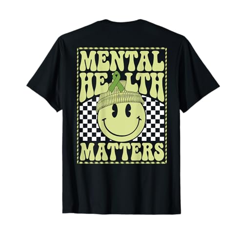 Groovy Mental Health Awareness Month Mental Health Matters t-shirt