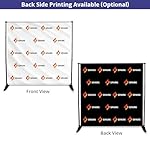 Custom Backdrop Step and Repeat Banner,Customized Photo Booth Background for Trade Shows, Birthday Parties, Wedding, Special Events (Graphic Only) - Image 2