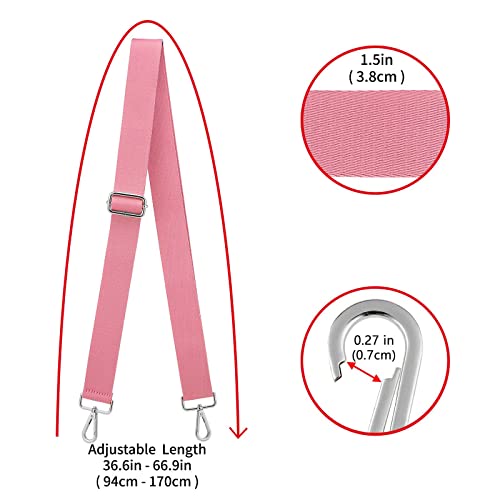 Image of ZOOEASS Wide Shoulder Strap (Solid),Adjustable Replacement Belt Crossbody Canvas Bag Handbag