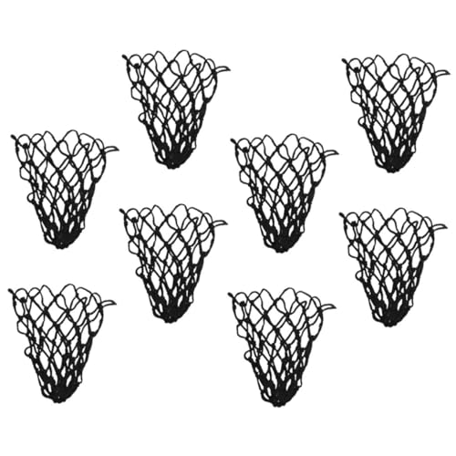 VANZACK Cotton Billiard Net Pockets 8 Pack Pool Table Side Snooker Basket for Billiards Accessories