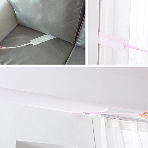 AOLVO - Limpiador de Polvo de Mano para Limpiar Huecos de Ranuras, Desmontable, no Tejido, para sofá, electrodomésticos, Borde Inferior de Repuesto, alargador de Hueco, Cepillo de Polvo