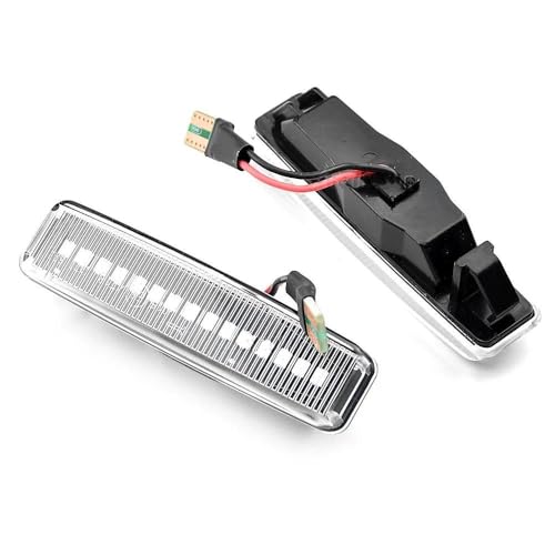 Clignotant dynamique LED pour BMW E39 feux latéraux séquentiels étanches blanc cristal