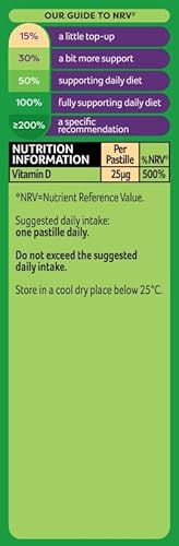 Bassetts Vitamins Adult Apple and Raspberry Flavour Vitamin D 30 Gummy Pastilles - Image 4