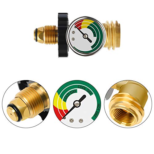 Generep-2-Pack-Upgraded-Gas-High-Pressure-Gauge-Propane-Tank-Gauge-with-POL-Connection-for-5-100lb-Propane-Tank-Stay-Accurate-at-Different-Temperatures