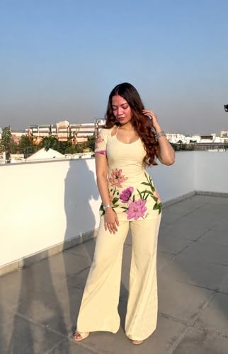 Image of ANNI Designer Cotton Short Kurti for Women | Stylish Kurti | Short Kurti Top | Casual Kurta for Women | Comfortable Cotton Kurtis for Womens
