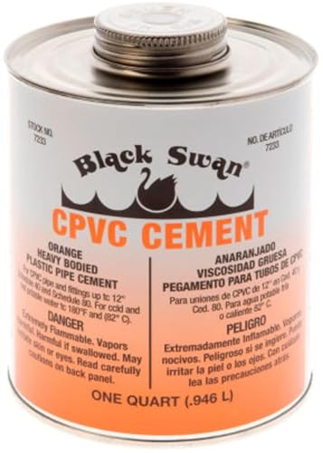 Cemento CPVC de cuerpo pesado Orange (Cuarto)